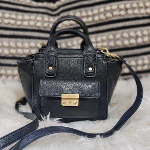 3.1 Philip Lim x Target Black Mini Trapeze Satchel Bag